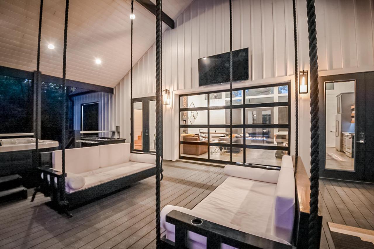 "The Barndo" 4Br Luxury Cabin, Hot Tub, Fire Pit, Bunks, Arcades, Playhouse! Брокен-Боу Экстерьер фото